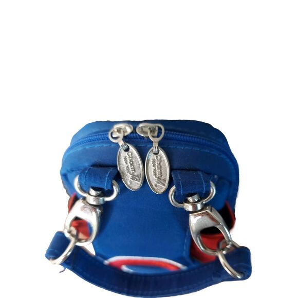 Chicago CUBS Tiny Purse Crossbody Pro-FAN-ity Charm 14 New York Zip Around ID - Picture 4 of 12